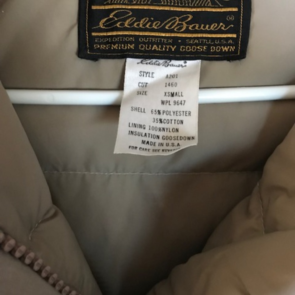 Eddie Bauer Premium Quality Goose Down Jacket - Picture 2 of 4